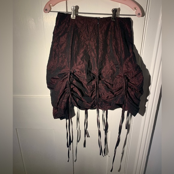 Ruched copper skirt - Picture 5 of 5